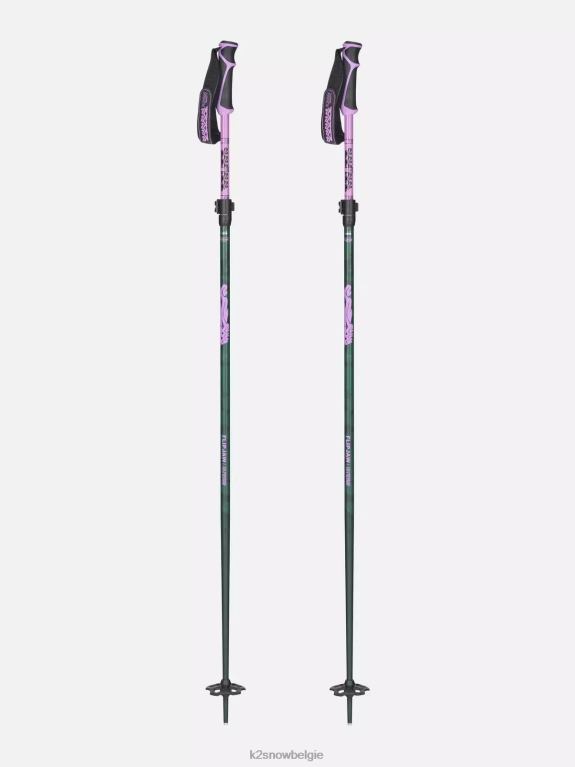 skiën | K2 freeride flipjaw skistokken 2024 unisex 04DTD204