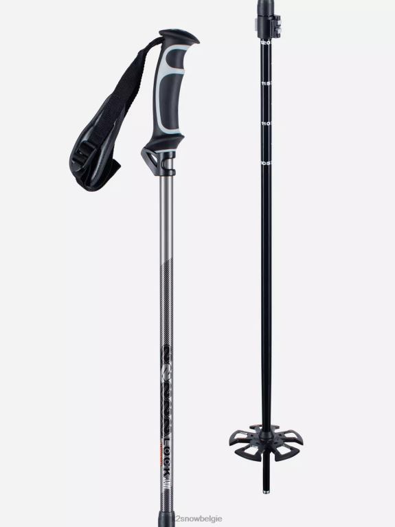 skiën | K2 lockjaw alu skistokken 2022 unisex 04DTD222