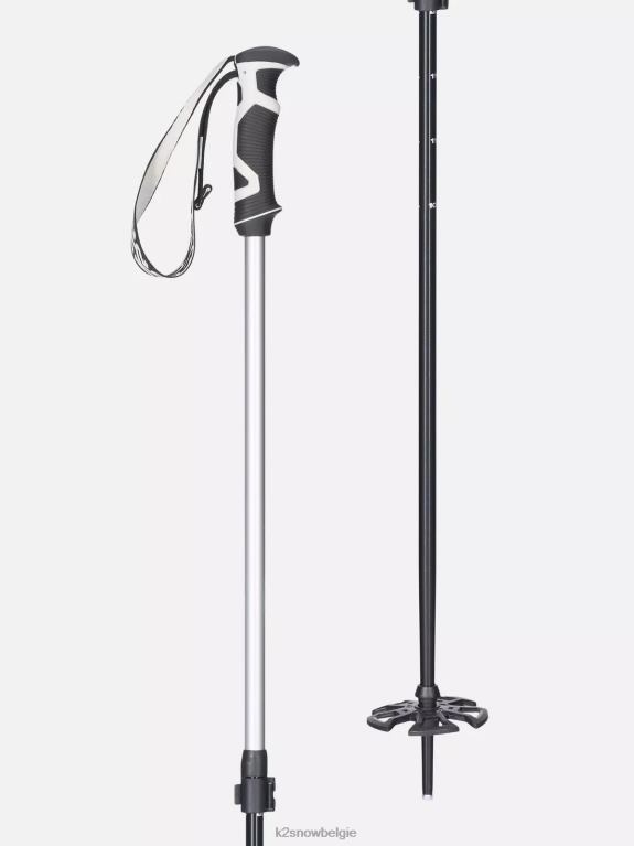 skiën | K2 lockjaw aluminium skistokken 2024 unisex 04DTD215