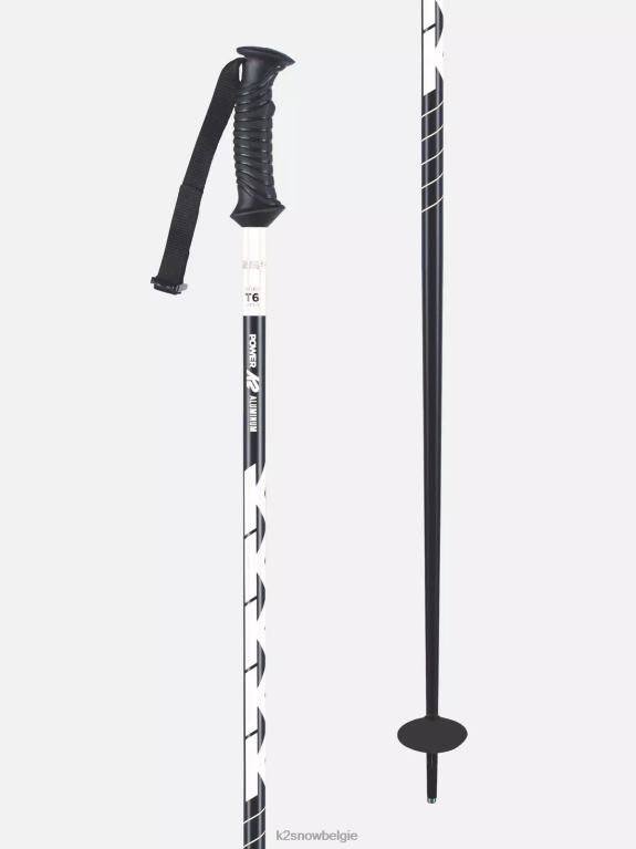 skiën | K2 power aluminium skistokken 2024 unisex 04DTD209