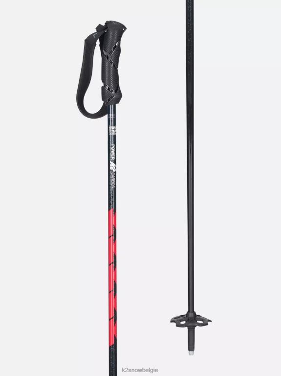 skiën | K2 power carbon skistokken 2024 unisex 04DTD207