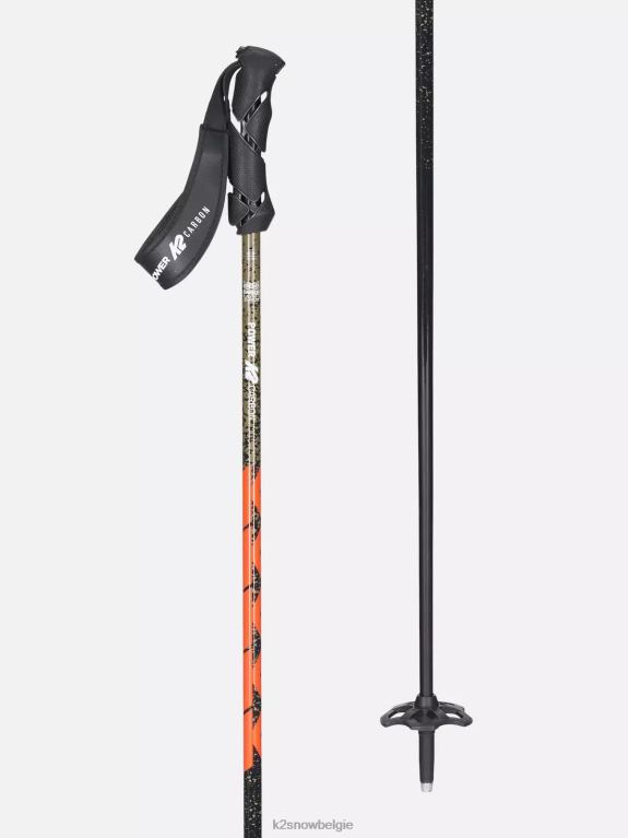skiën | K2 power carbon skistokken 2024 unisex 04DTD207