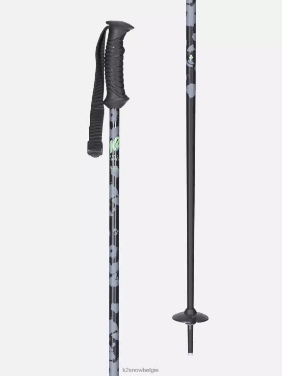 skiën | K2 stijl aluminium skistokken 2024 unisex 04DTD212