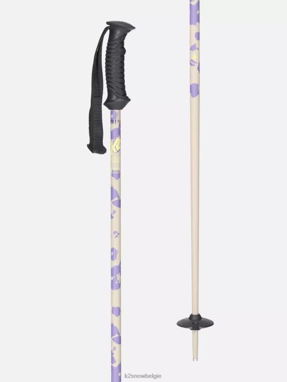 skiën | K2 stijl aluminium skistokken 2024 unisex 04DTD212