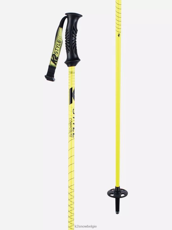 skiën | K2 stijl composiet skistokken 2021 unisex 04DTD224