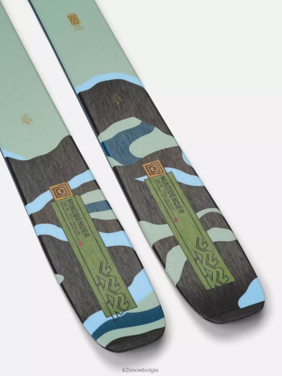 skiën | K2 mindbender 116c ski's 2024 vrouwen 04DTD1