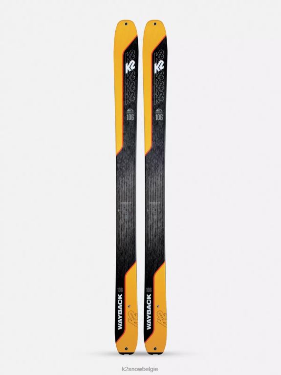 skiën | K2 Wayback 106 ski's 2022 unisex 04DTD62