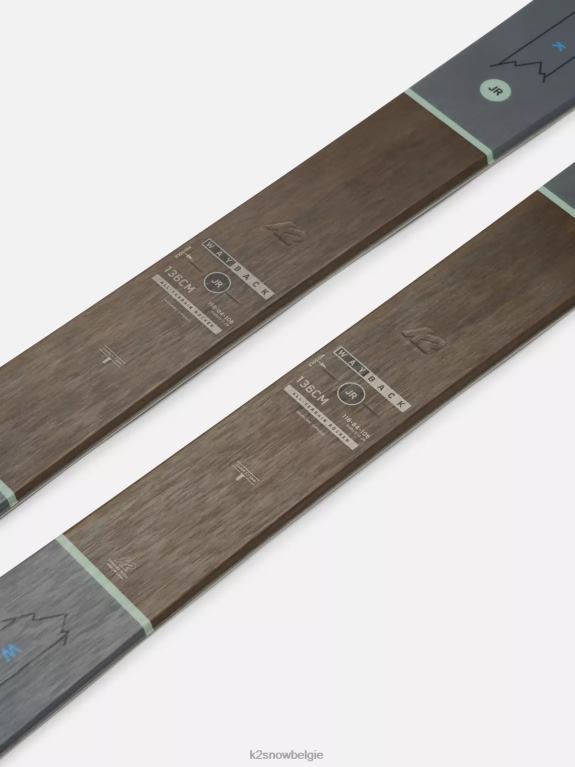 skiën | K2 Wayback jr ski's 2024 unisex 04DTD50