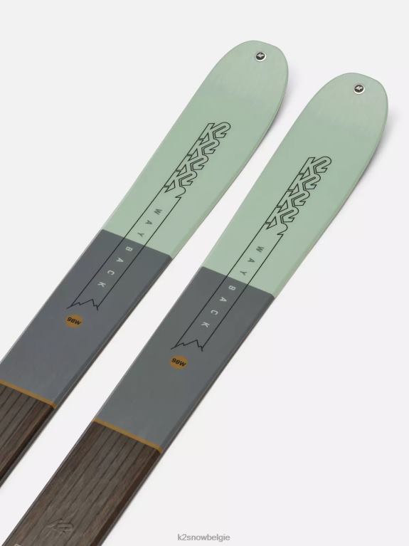 skiën | K2 wayback 98 ski's 2024 vrouwen 04DTD43