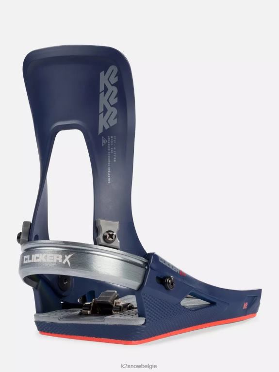 snowboarden | K2 clicker x hb step-in snowboardbindingen 2023 Heren 04DTD424