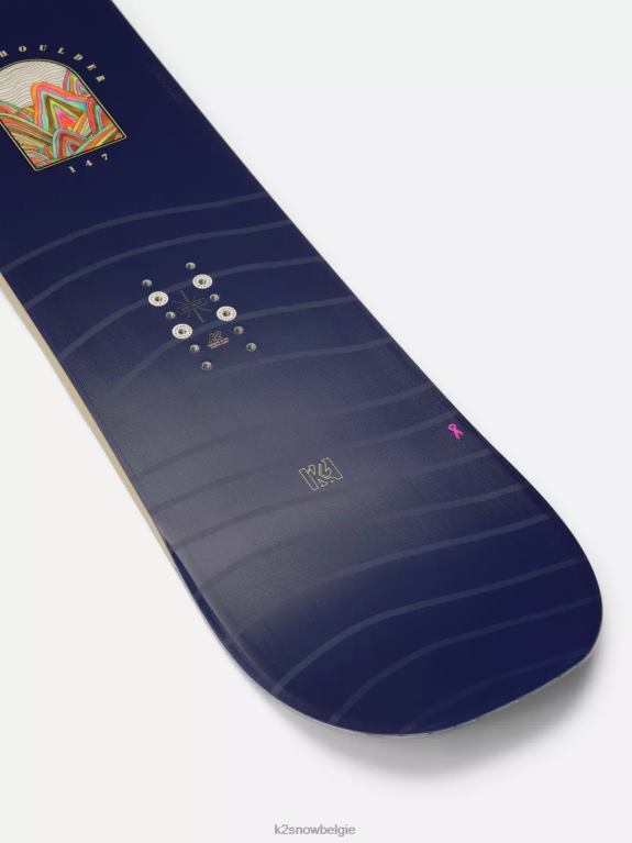 snowboarden | K2 snowboard met koude schouder 2024 vrouwen 04DTD355