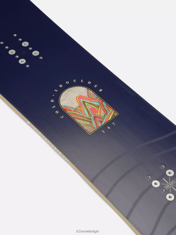 snowboarden | K2 snowboard met koude schouder 2024 vrouwen 04DTD355