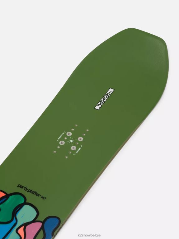 snowboarden | K2 partyplateau snowboard 2024 unisex 04DTD341