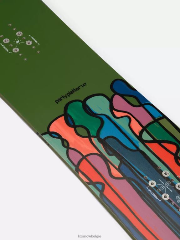 snowboarden | K2 partyplateau snowboard 2024 unisex 04DTD341